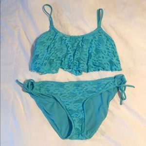 Kenneth Cole Reaction Lace Bikini -Aqua